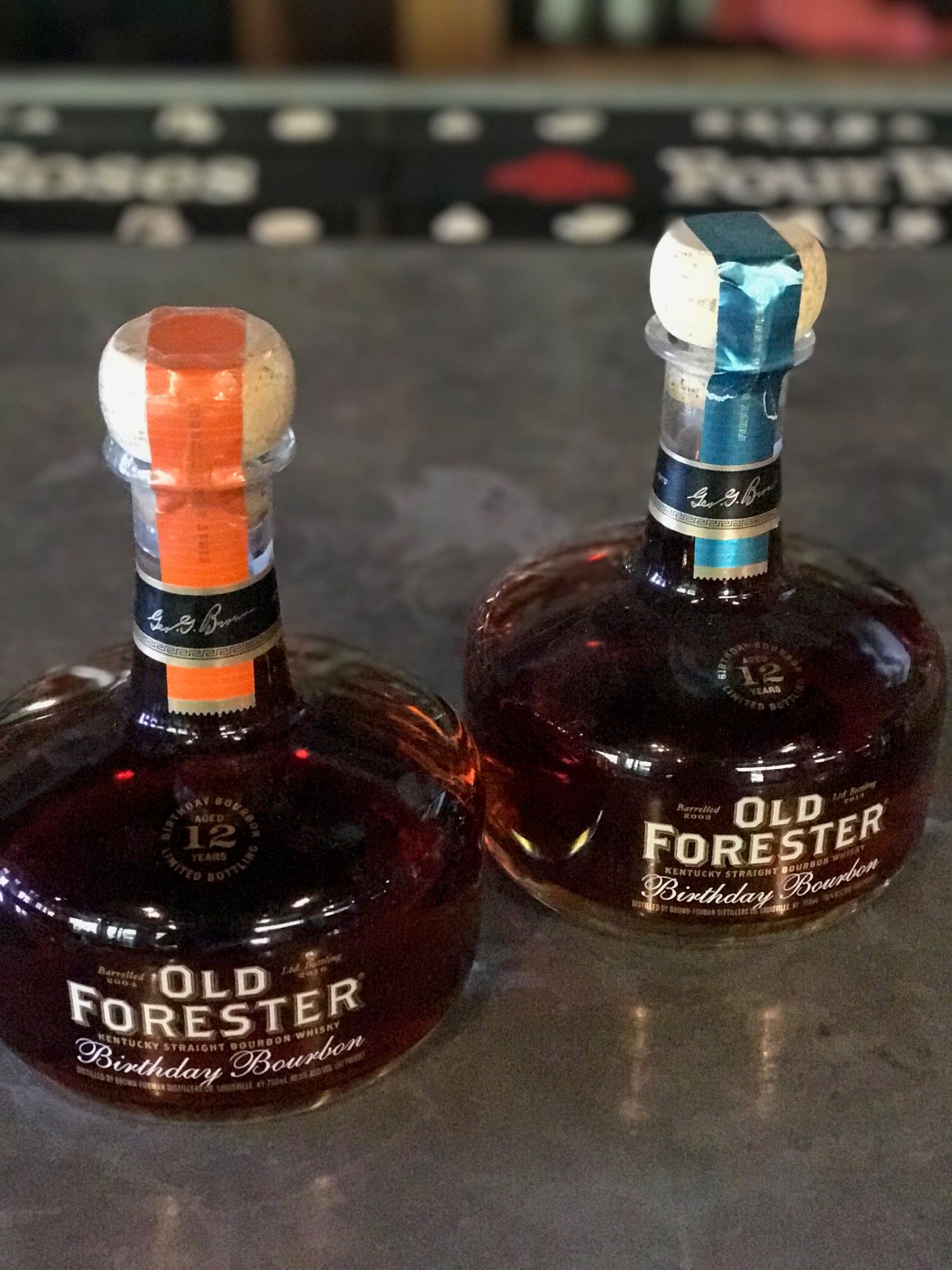 Old Forester Birthday
